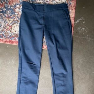 Navy LOFT womens work pants